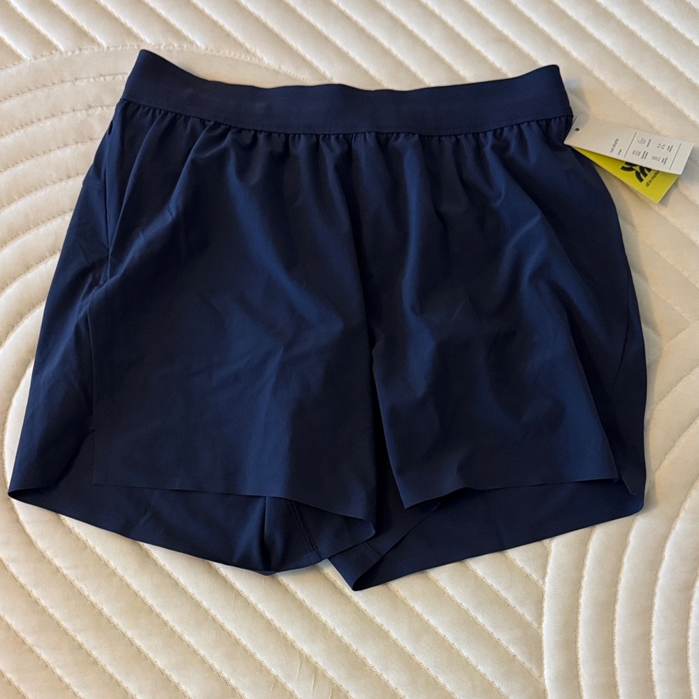All in Motion Men's Navy Athletic Shorts